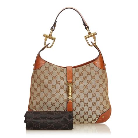 brown gucci bags|gucci brown leather bag vintage.